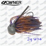 Jig W74 "Orange Purple Estriado"