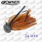 Jig W74 "Pumpkin Red"