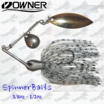 Spinnerbaits  white tine