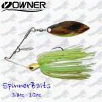 Spinnerbaits  Chartreuse Green