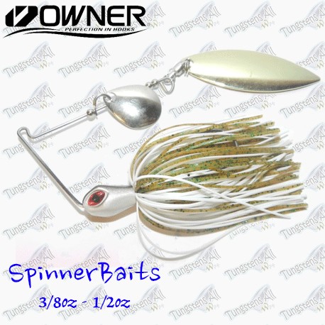 Spinnerbaits  White/Green Pumkin