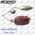 Spinnerbaits  Black/Red blood