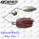 Spinnerbaits Black/Red Blood
