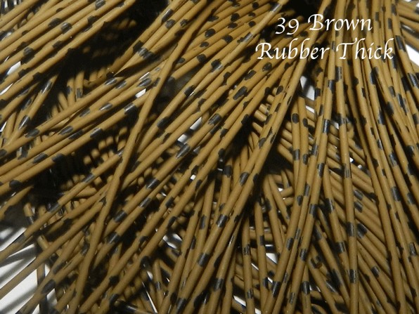 39 Rubber Brown Thick